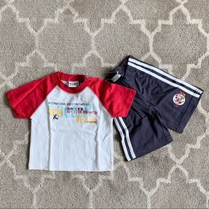 NWT Mish Boys 2 pc t-shirt/shorts set